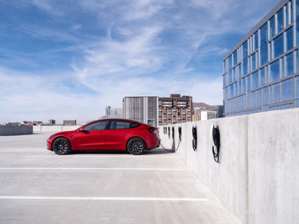 Tesla charging