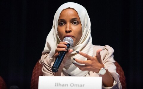 Representative Ilhan Omar is against the sending of US aid to Israel