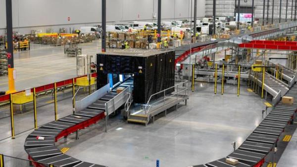 The new Australia Post parcel facility at Avalon, Victoria. Supplied