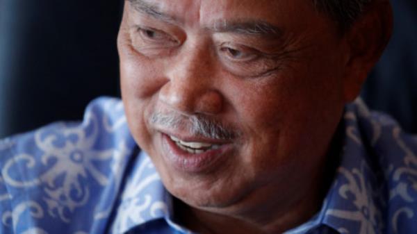 Malaysian opposition leader and former premier Muhyiddin Yassin speaks during an interview at Kuala Lumpur, Malaysia July 27, 2023. REUTERS/Hasnoor Hussain/File Photo