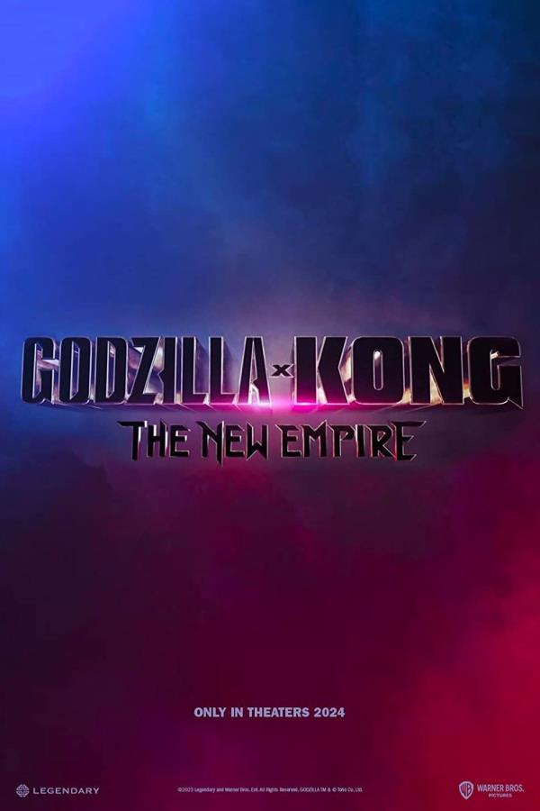 Godzilla X Kong The New Empire Teaser Movie Poster 2024