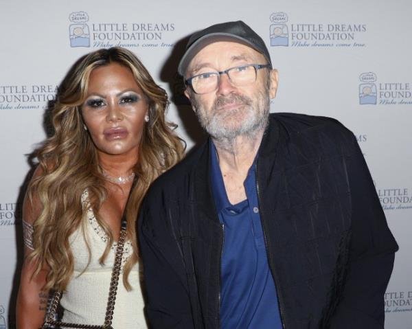 phil collins and orianne cevey collins