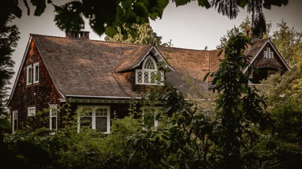 Back of Kurt Cobain's Seattle home