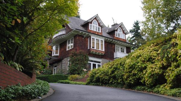 Front of Kurt Cobain's Seattle home