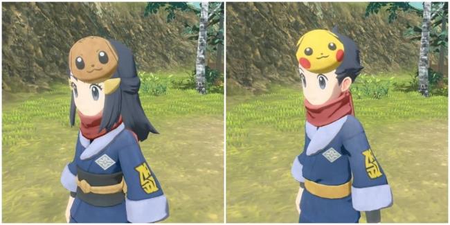 Pokemon eevee and pikachu masks