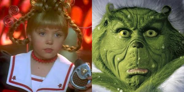 Cindy Lou Who and The Grinch from How the Grinch Stole Christmas (2000). 