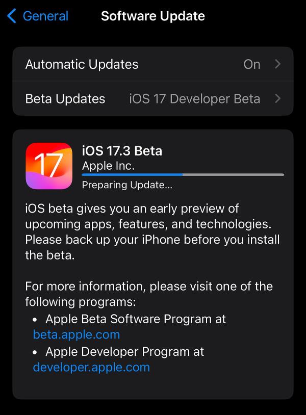 ios 17 3 beta gadgets360 ios 17.3