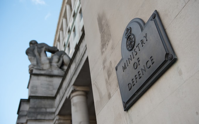 The Ministry of Defence building in Whitehall, Lo<em></em>ndon 