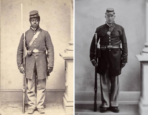 Descendants Of Black Civil War Heroes Recreate Their Portraits In Painstakingly Accurate Fashion