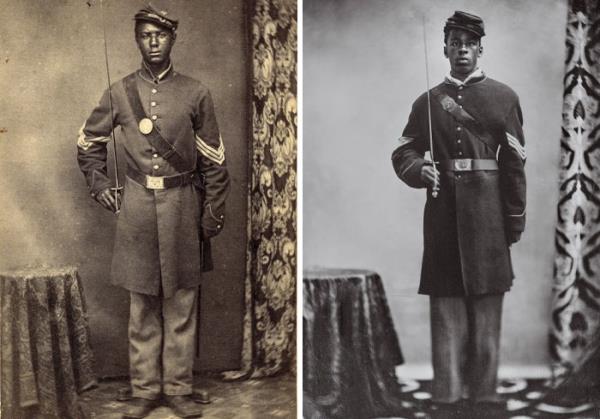 Descendants Of Black Civil War Heroes Recreate Their Portraits In Painstakingly Accurate Fashion