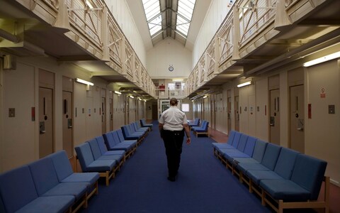 A prison officer at Styal Prison, which accommodates both sentenced and remanded women priso<em></em>ners and young offenders