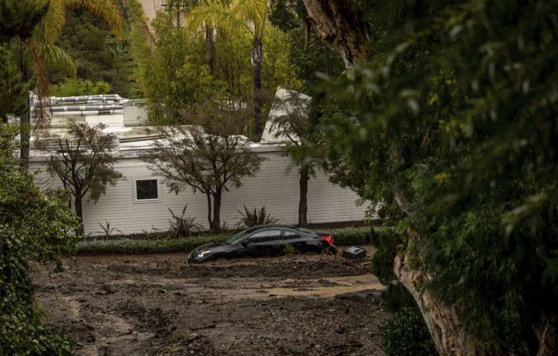 Mud and debris are flowing down hillsides across California. What causes the slides?