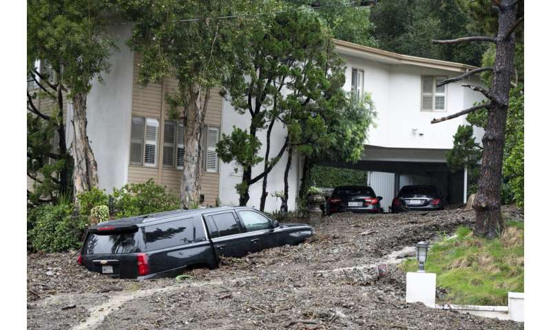 Mud and debris are flowing down hillsides across California. What causes the slides?