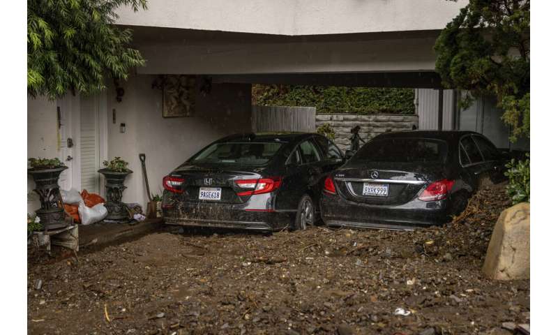 Mud and debris are flowing down hillsides across California. What causes the slides?