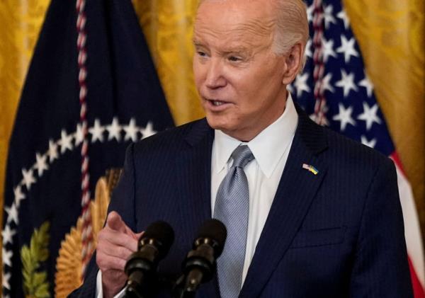 President Joe Biden delivers remarks to U.S. governors attending the Natio<em></em>nal Governors Association winter meeting.