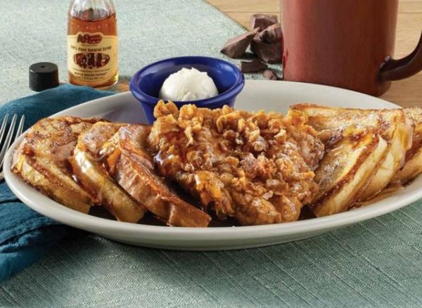 Cracker Barrel Chicken and French Toast