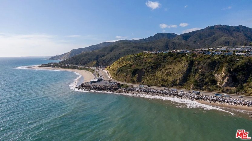 Coveted coastline of Malibu.