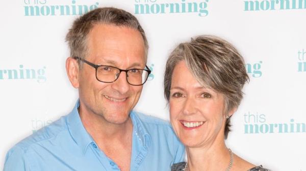 Dr Michael Mosley with wife Clare. Pic: Ken McKay/ITV/Shutterstock