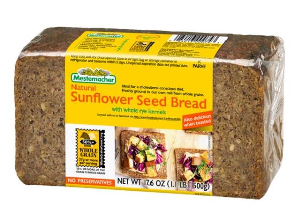 Mestemacher Natural Sunflower Seed Bread 