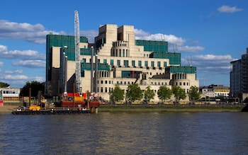 MI6 headquarters on the Thames