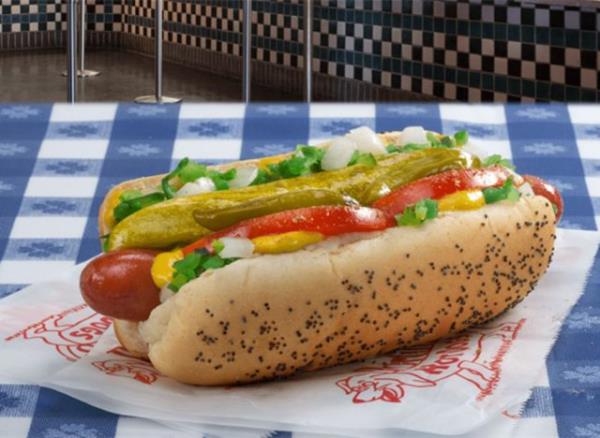 Portillo's hot dog