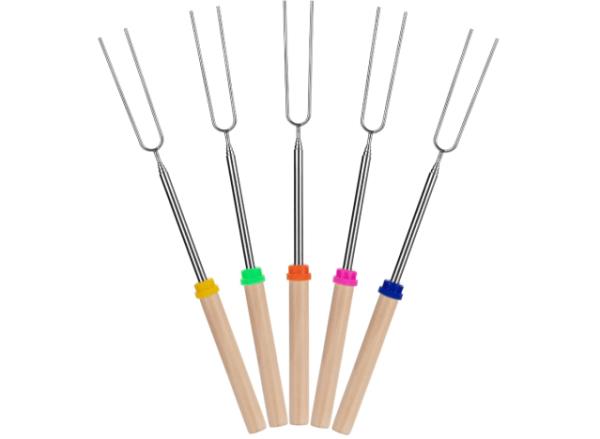 me<em></em>tal smores sticks with colorful handles