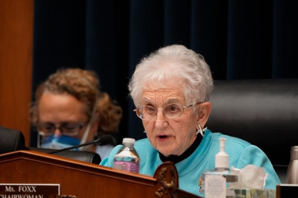 Chairwoman Virginia Foxx, R-N.C., speaks during the House Committee on Education and the Workforce hearing on the recent rise in antisemitism on college campuses.