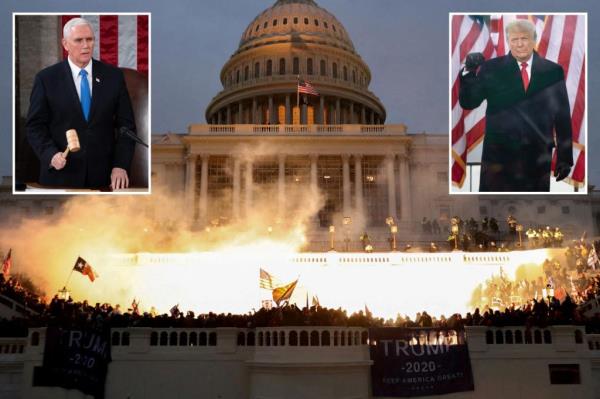 U.S. President Do<em></em>nald Trump gestures as he speaks during a rally to co<em></em>ntest the certification of the 2020 U.S. presidential election results by the U.S. Congress, in Washington, U.S, January 6, 2021.