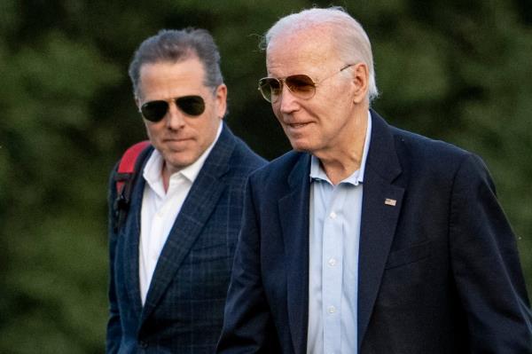 Joe Biden and Hunter Biden