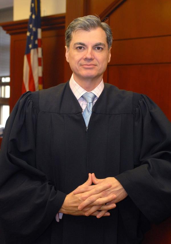 Judge Juan Manuel Merchan is pictured.