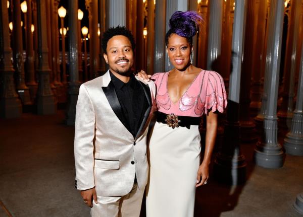 Regina King with her son, Ian. 