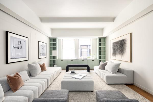 Interior of a lounging room inside the home. 