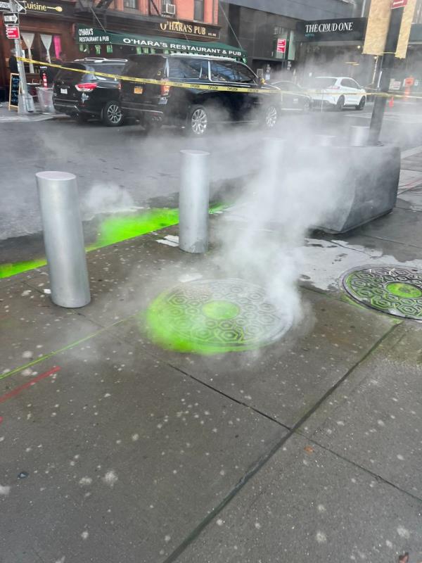 A post on X likening NYC to Gotham after a user spotted an unidentified green goo flowing through the streets went viral on social media.