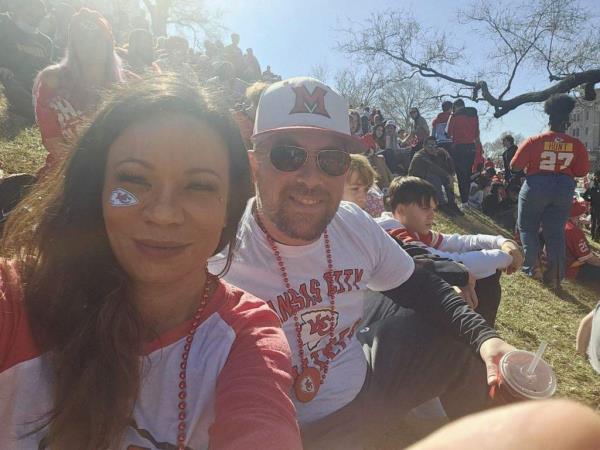 Trey Filter tackled the alleged gunman while his wife, Casey, lunged for the gun shortly after shots rang out at the Super Bowl parade.