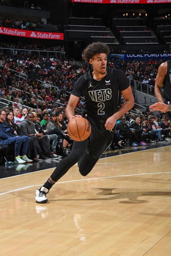 Cameron Johnson missed the entire Nets preseason before injuring his calf in the season opener.