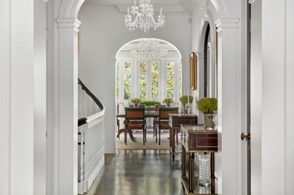 Lovely light filters through the E. 68th St. townhouse.