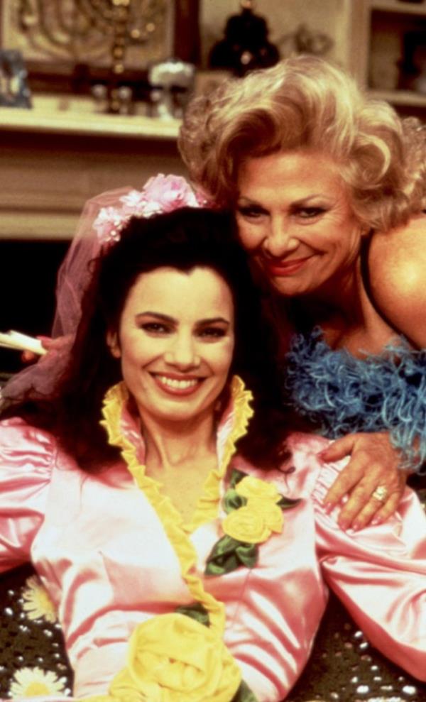 Fran Drescher and Renee Taylor in 