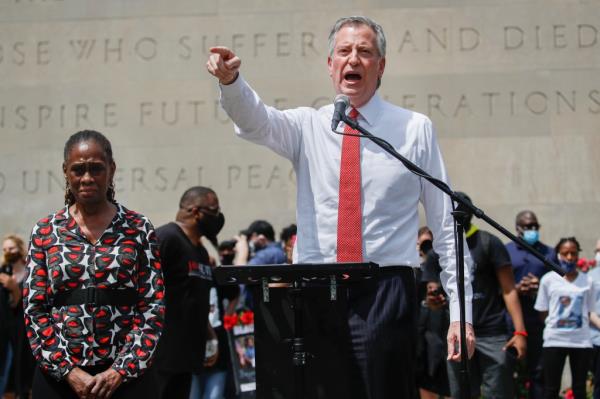 New York City Mayor Bill de Blasio