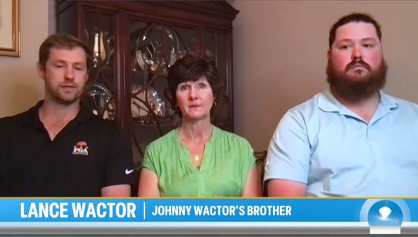 Johnny Wactor's family