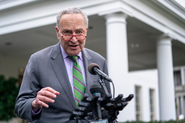 Majority Leader Chuck Schumer (D-NY)