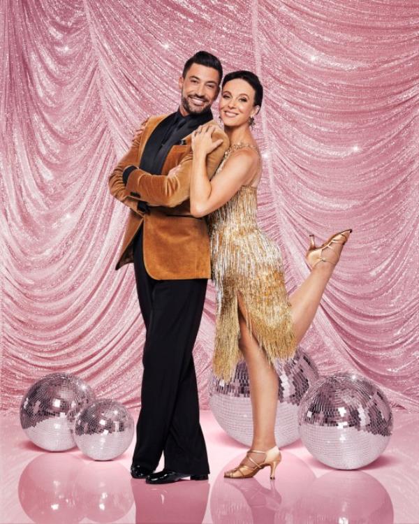 Giovanni Pernice and Amanda Abbington 