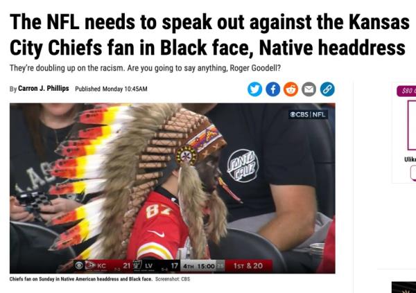 The reporter caused natio<em></em>nal attention after  accusing the boy of finding “a way to hate Black people and the Native Americans at the same time.