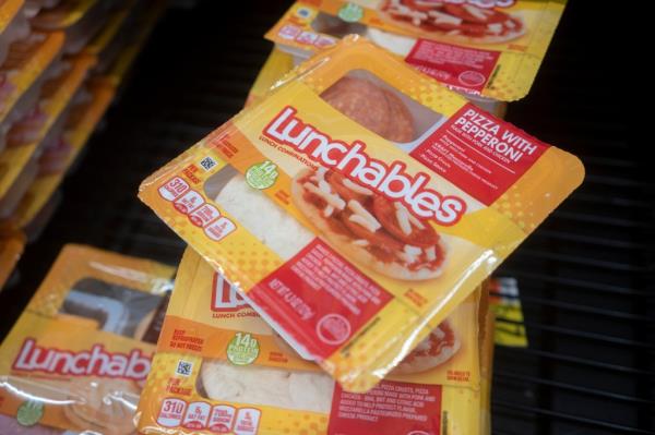 Lunchables packages.