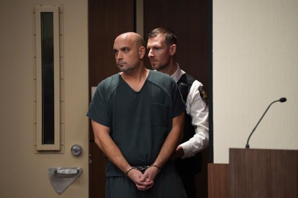 Sean Higgins, 43, in court on Tuesday.