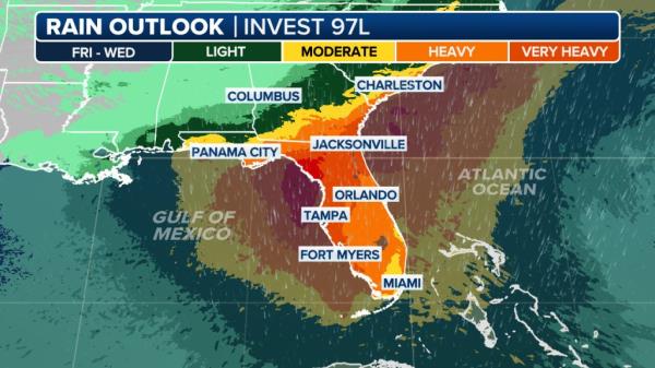 Rain Outlook Map