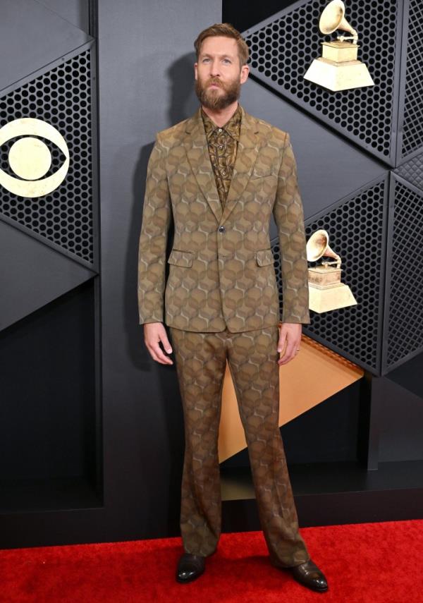 Calvin Harris attends the 66th GRAMMY Awards at Crypto.com Arena on Feb. 4.