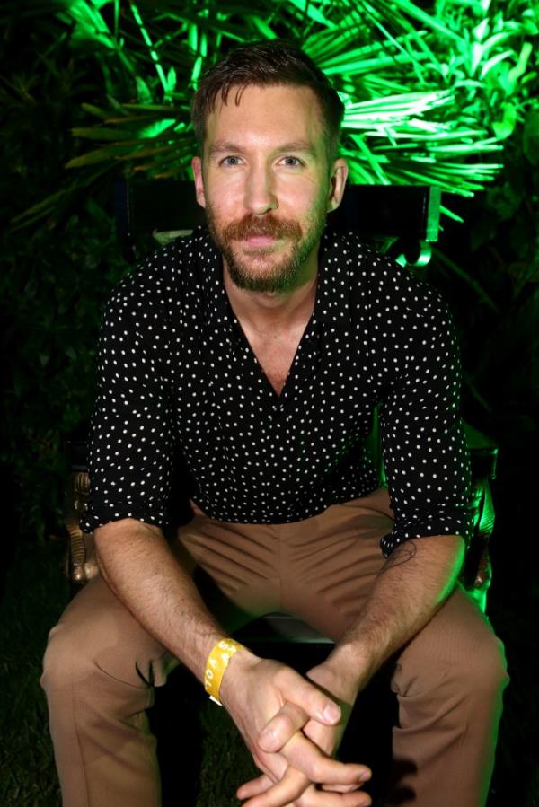 Calvin Harris attends his album launch party at a private residence on June 29, 2017, in Los Angeles, California.