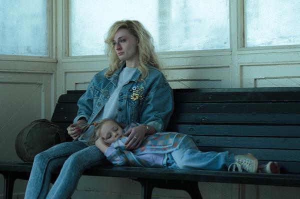 Sophie Turner as Joan and Mia Millichamp-Long as Kelly