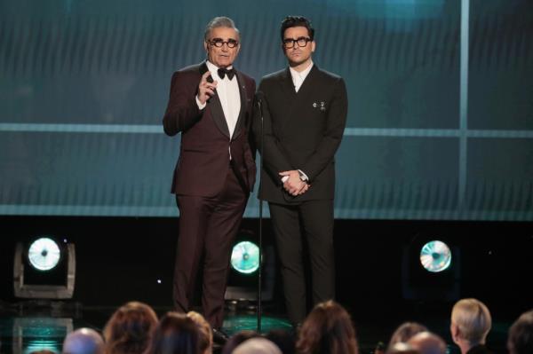 Dan and Eugene Levy. 