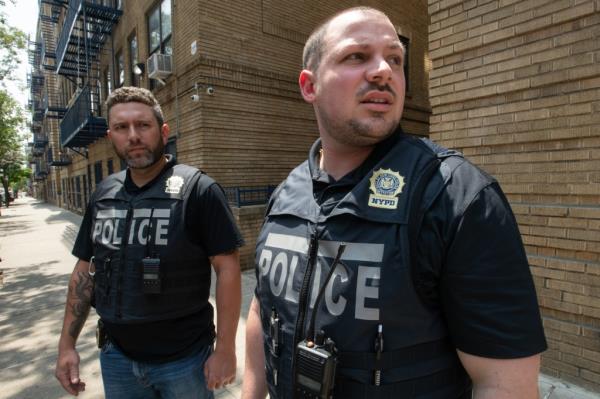 Investigators with the Bronx Violent Crime Squad